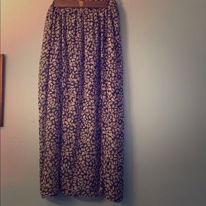 Floor Length Skirt